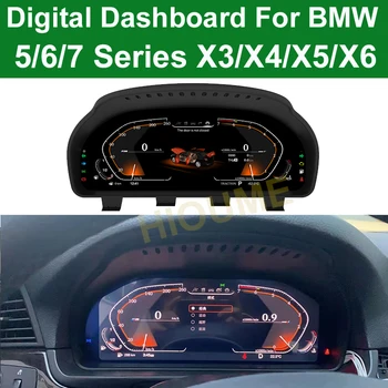 Автомобильная ЖК-Цифровая Приборная Панель Панель Комбинации Приборов Кран Спидометр для BMW 3/5/6/7 Серии F10 F30 F07 E90 E87 X1 X3 X4 X5 X6