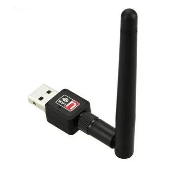 WiFi Адаптер Беспроводной USB адаптер 5,8 ГГц/2,4 ГГц 150 Мбит/с USB адаптер 2dBi Внешние антенны Поддерживает Windows XP