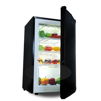 Бытовой/коммерческий холодильник с морозильной камерой вертикального типа, мини-морозильник, Малошумный Холодильник с низким энергопотреблением