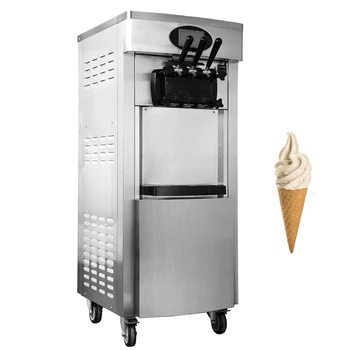 Машина для приготовления мягкого мороженого с хорошим вкусом, автомат для продажи мороженого из нержавеющей стали