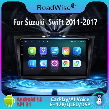 Дорожный 2 din Android Автомобильный Радиоприемник Carplay Мультимедийный Для Suzuki Swift 4 2011 2012 2013 2014 2015 2016 2017 4G Wifi GPS DVD DSP BT