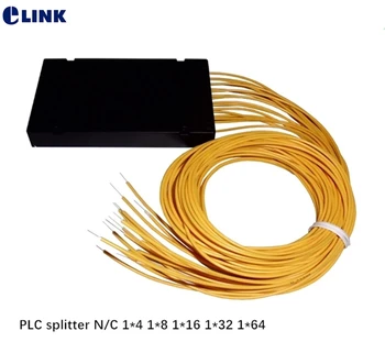 2ШТ PLC splitter ABS box N/C 1*4 1*8 1*16 1*32 1*64 1 М 1,5 М 2,0 мм 3,0 мм желтый кабель ftth соединительная кассета ODN Бесплатная доставка