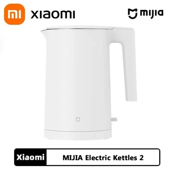 Xiaomi Mijia Electric Kettle 2 Электрический Чайник Быстрого Кипячения 1800 Вт 1.7 Л с Вкладышем из нержавеющей Стали, Автоматическое Отключение Питания, Новые продукты