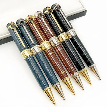 VPR Writer Edition Сэр Артур Конан Дойл, поперечная линия, коричневый цвет, MB Ролик/шариковая ручка с увеличительным стеклом, круглый дизайн