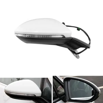 Автомобильное электрическое складное зеркало заднего вида в сборе, обогреваемое зеркало с подсветкой для Golf 7 MK7 2014-2016 5GG 857 507 A