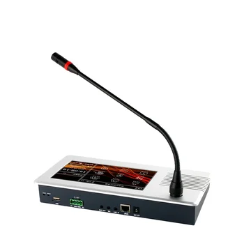 сетевой микрофон подкачки oupushi ip-6803 система цифрового вещания микрофон автономной трансляции двусторонний домофон