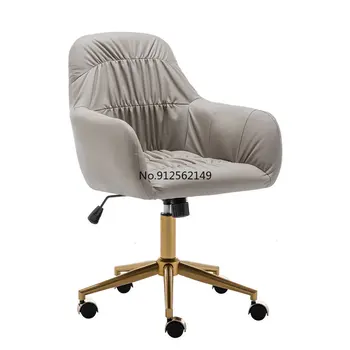 Простой удобный офисный стул для сидения, стул для учебы, спинка для учебы, домашний компьютер, вращающийся стул для геймеров, офисная мебель
