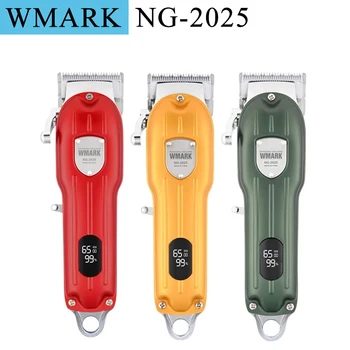 WMARK NG-2025 Машинка для стрижки волос, триммер для мужчин, станок для бритья, электробритва, кусачки, триммеры, парикмахерская бритва для волос