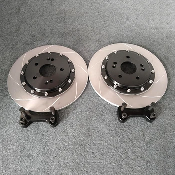 Заводские комплекты ротора тормозного диска с отверстиями с кронштейном для Goftgti Mk6 Honda Civic Fd2