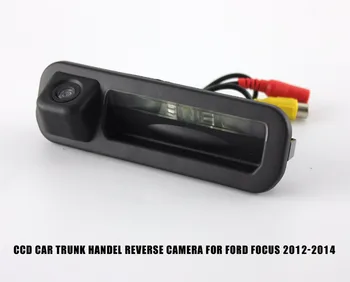CCD Камера заднего вида с ручкой багажника автомобиля Для Ford Focus 2012 2013 2014 Parking Link Высокого Качества