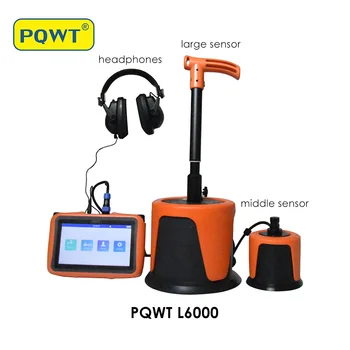 PQWT L6000 Наружный подземный анализатор спектра, Детектор утечки воды, Измерительные приборы, Портативный набор инструментов pqwt l6000