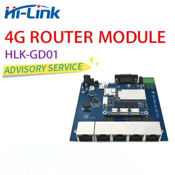 HLK-GD01 с тестовым Borad Беспроводным 4G-маршрутизатором Wi-Fi с SIM-картой Портативный уличный Wi-Fi с чипсетом EC25-EUX 4G Бесплатная доставка
