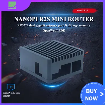 NanoPi R1S R2S корпус из алюминиевого сплава, металлический радиатор для NanoPi R1S/R2S