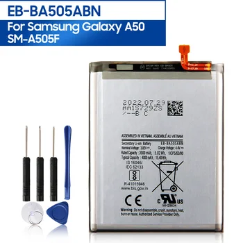 Сменный аккумулятор EB-BA505ABU EB-BA505ABN Для Samsung Galaxy A20 SM-A205FN Сменный аккумулятор телефона 4000 мАч