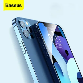 Baseus 2 шт. Защитная Пленка Для экрана Из Закаленного Стекла Для iPhone 12 Pro Max 0,23 мм С Защитой От Подглядывания Полное Покрытие Защитное Стекло Для iPhone12 Mini