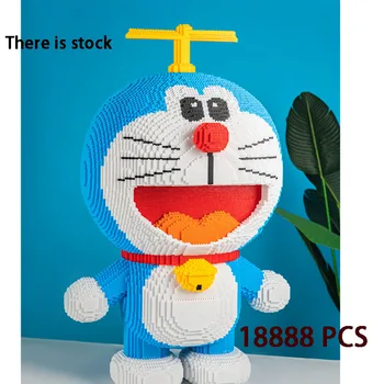 Воспоминания детства Doraemon super giant building block микрочастицы 18888, которые очень сложно изменить, подарки на день рождения для детей