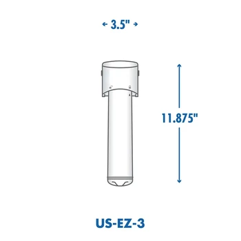 Фильтр для питьевой воды Ez-Change под раковиной -улучшенная фильтрация