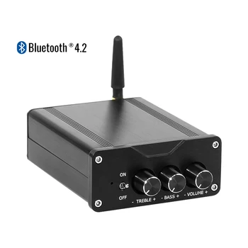 AIYIMA tpa3221 Усилитель Мощности Класса D Bluetooth 4,2 105Wx2 Стерео 2,0 Канальный Аудио Усилитель Звука Для домашнего Кинотеатра DIY