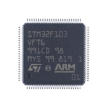 5 шт./лот Микроконтроллеры STM32F103VFT6 LQFP-100 ARM -MCU XL-Плотность линии доступа 32-разрядная 768 Кб Рабочая температура:- 40C-+85C