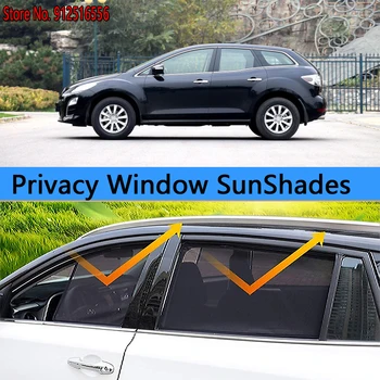 Боковой Солнцезащитный Козырек Защита От Затенения Окна Солнцезащитный козырек Автомобильные Аксессуары Для Mazda CX-7 ER 2006 - 2013 2007 2008 2009 CX7