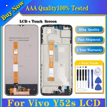 Для Vivo Y52S V2057A LCD DisplayTouch Screen Type Digitizer в сборе с заменой рамы на запчасти для ремонта