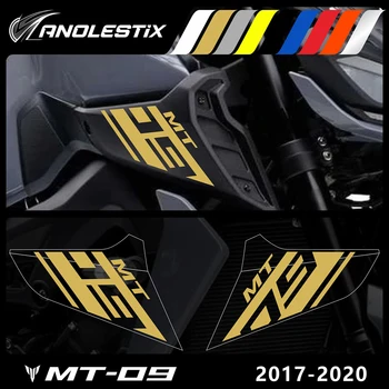 AnoleStix Светоотражающий Набор Логотипов Мотоциклов, Эмблемы, наклейки Для YAMAHA MT09 MT-09 SP 2017 2018 2019 2020
