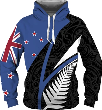 Модные толстовки в Австралийском стиле 2023, мужская толстовка с 3D принтом, повседневный пуловер Унисекс, рубашка