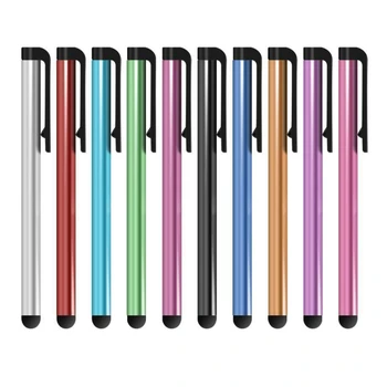 Оптовая продажа Универсальной ручки с сенсорным экраном, стилуса для планшета iPhone, Kindle для Samsung GALAXY, мобильного телефона 4000 шт./лот