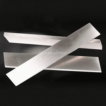 Толщина 4 мм HSS из белой стали, Универсальный нож для измельчения кухонных фруктов, пустой стальной термообработанный HRC61, Длина 300 мм