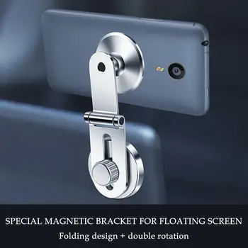 Магнитный Автомобильный Держатель для Телефона Tesla Model 3 Model Y Масштабируемое Универсальное Скрытое Крепление для телефона с Плавающим Экраном для iPhone 14 13 Z1G5