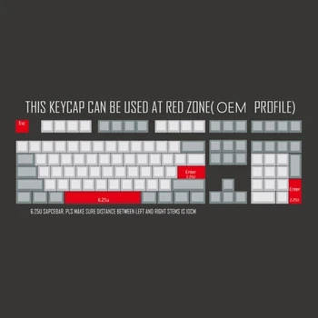 4 Клавиши KeyCaps OEM Enter Space Keycaps PBT Dye Subbed Различные темы Keycap Dropship