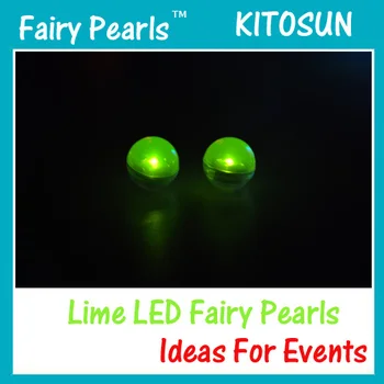 180 шт./пакет Многоцветный водяной Плавающий затухающий свет LED Fairy Pearl для свадебного украшения/светодиодный светильник на воздушном шаре, светодиодный светильник для бумаги