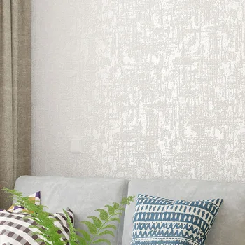 Текстурированные простые однотонные обои Домашний декор Спальня Гостиная Фон Обои, сплошной цвет, белый, розовый, кремовый, бежевый, синий