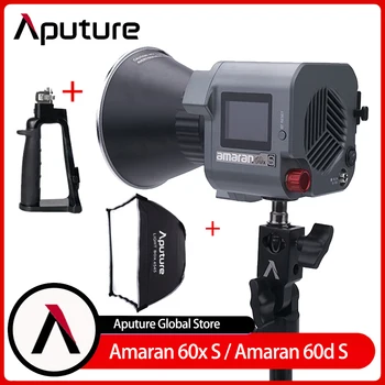 Aputure Amaran 60x S двухцветный 2700-6500 K светодиодный Видеосветильник Amaran 60d S 5600 K Заполняющая лампа дневного света Дополнительный Световой короб 4545
