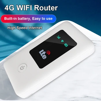 4G маршрутизатор Беспроводной lte wifi модем маршрутизатор sim-карты MIFI карманная точка доступа встроенный аккумулятор портативный WiFi 10 пользователей WiFi