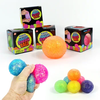 Новые Креативные Новые Странные декомпрессионные игрушки Пектиновый шарик Детское Устройство для сброса давления, сжимающий шарик, Музыка для пинча