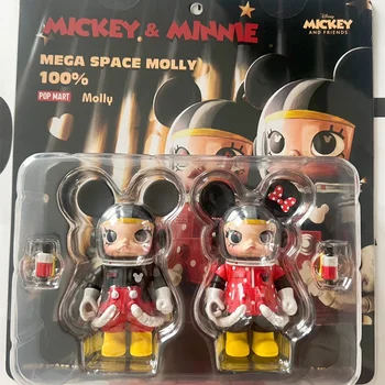 Mega Space Disney, Молли, Микки и Минни, 100% комплект Оригинальной фигурки