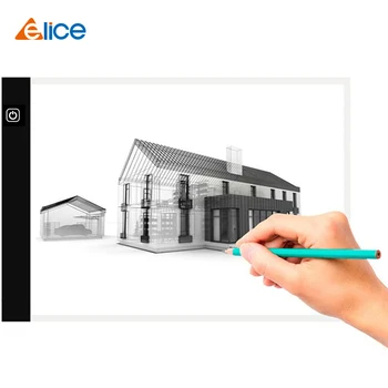 A4 Elice ультратонкий светодиодный графический планшет для Рисования USB LED Light pad планшет для рисования Электронная Художественная Живопись Wacom