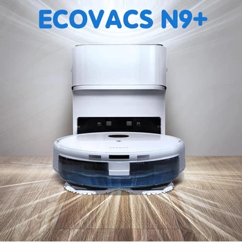 ECOVACS N9 + Пылесос для подметания и уборки Встроенный робот для бытовой интеллектуальной автоматической уборки Mop Всасывание 2200 pa