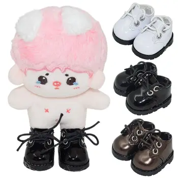 Для кукольной обуви 10 см, Новые модные ботинки Martin, Повседневная одежда, обувь, подарочные игрушки для кукол, Кожаная обувь, аксессуары для кукол 