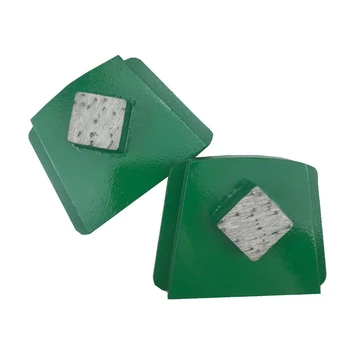 PHX14 Быстрозажимной Блок для полировки бетонного пола, Металлическая шлифовальная пластина PHX с одинарным квадратным сегментом, алмазные абразивные инструменты 12 шт.