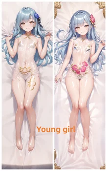 Наволочка из аниме Дакимакура для молодой девушки с двусторонним принтом в виде наволочки для тела в натуральную величину, подарки могут быть настроены по индивидуальному заказу