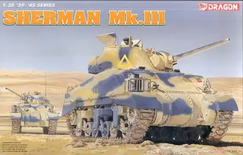 DRAGON 6313 в масштабе 1/35 Sherman Mk.БАК III (пластиковая модель)