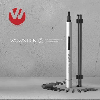 Wowstick 1p + Попробуйте Электрическую Отвертку 20 Бит с Алюминиевым Корпусом Для xiaomi mijia DIY Tools Kit для Ремонта телефона