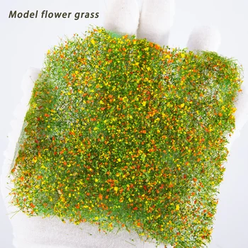 Имитационная модель цветочной травы, сетка, нитевидная растительность, Шурб, сделай сам, материалы для изготовления сцены из песка в стиле милитари