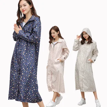 Корейский плащ, женское непромокаемое пальто, Тренч, женский походный плащ