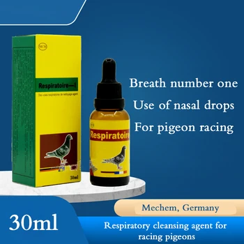 Mecomb pigeon medicine breathing № 1 для очистки дыхательных путей голубей, предназначенный для гоночных голубей