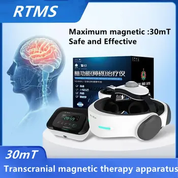 RTMS Транскраниальный Магнитный Стимулятор Для Лечения болезни Паркинсона Бессонницы Тревоги Депрессии Инструмент Для Лечения Шизофрении 30mt