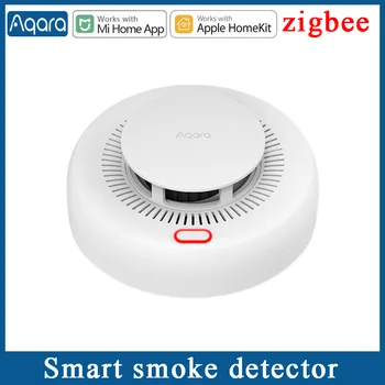 Умный детектор дыма Aqara, датчик сигнализации, умный дом, Zigbee 3.0, Высокочувствительное обнаружение, работа с Apple Homekit