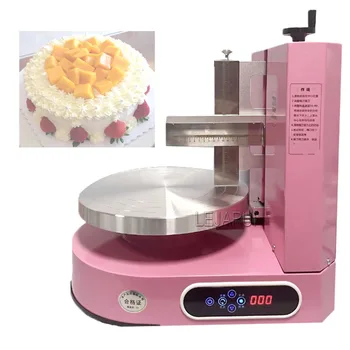 4-18-дюймовая Автоматическая Машина Для украшения торта на День рождения, покрывающая глазурью для использования в магазине, Коммерческая Машина для намазывания крема для торта